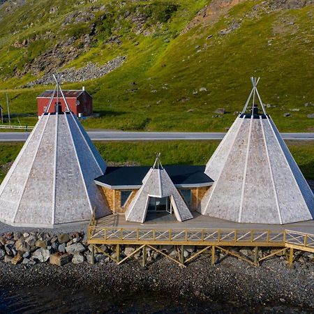 Sarnes Seaside Cabins Honningsvag Exterior photo