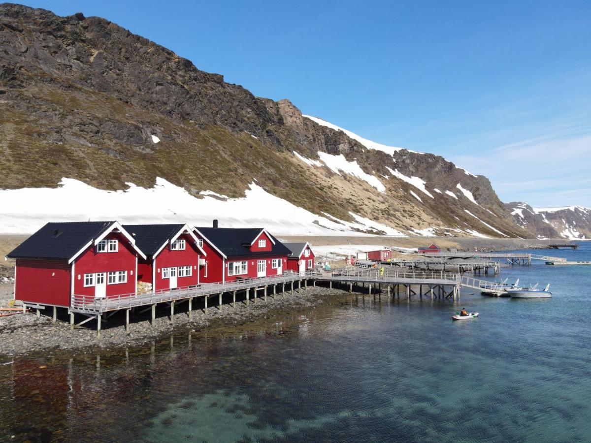 Sarnes Seaside Cabins Honningsvag Exterior photo